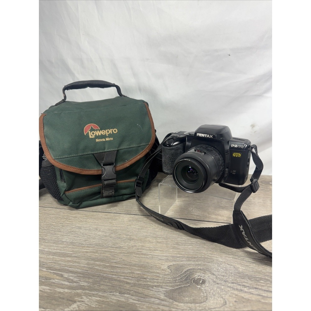 Pentax PZ-70 35mm SLR Film Camera SMC F 35-80mm Lens Tested New Battery